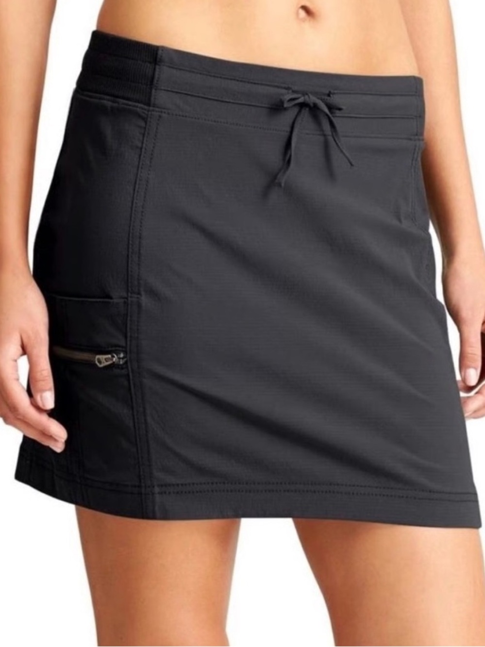 Athleta Black Trekkie Cargo Skort Hiking Athletic Skort Size 4